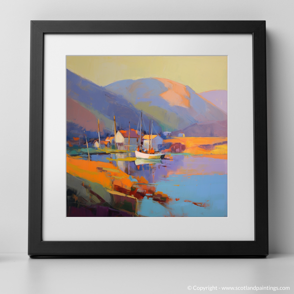 Framed version of Ullapool Harbour