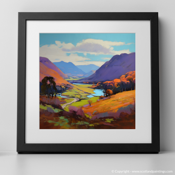 Framed version of Glen Shiel