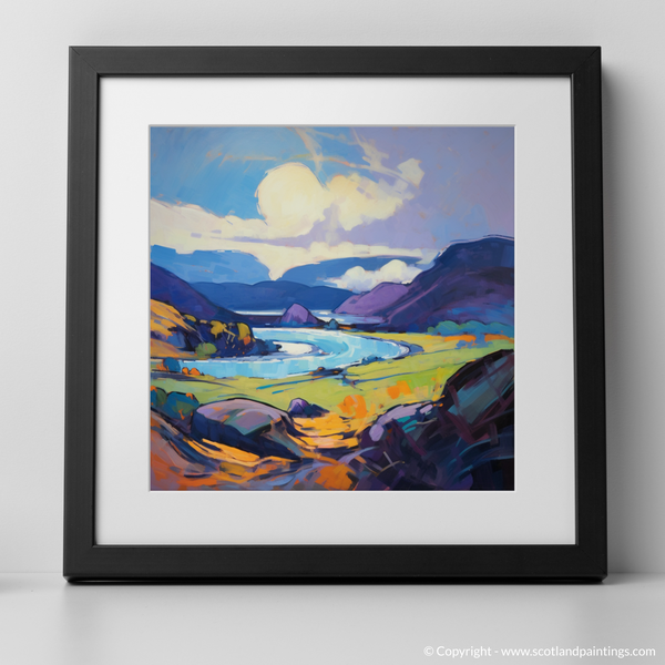 Framed version of Lochinver Bay