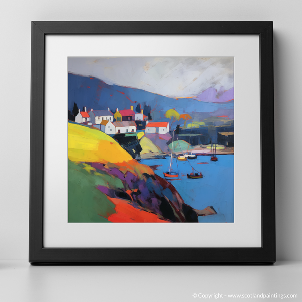 Framed version of Pittenweem Harbour