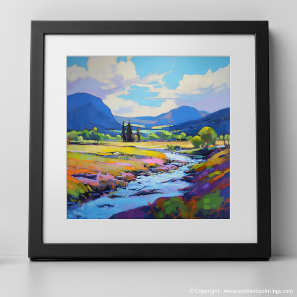 Framed version of River Spey