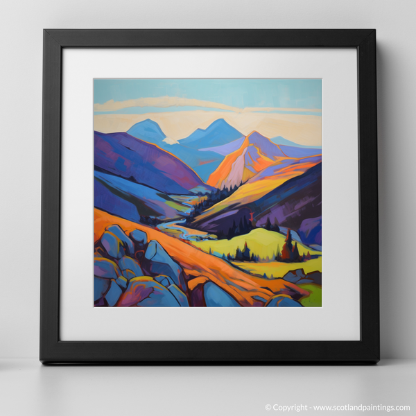 Framed version of Meall Garbh