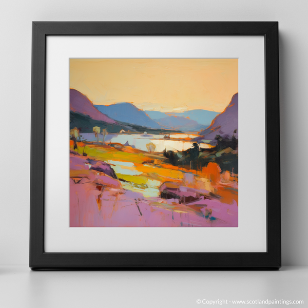 Framed version of Shieldaig Bay