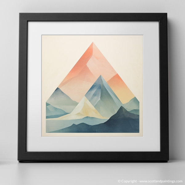 Framed version of Glen Coe