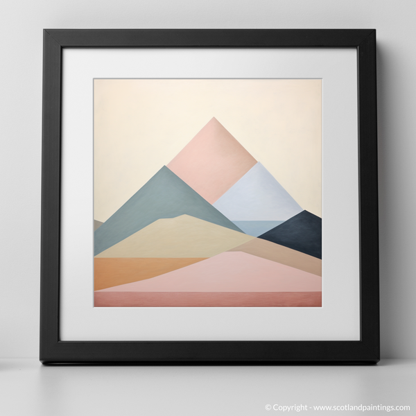 Framed version of Glen Coe