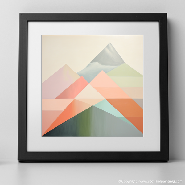 Framed version of Glen Coe