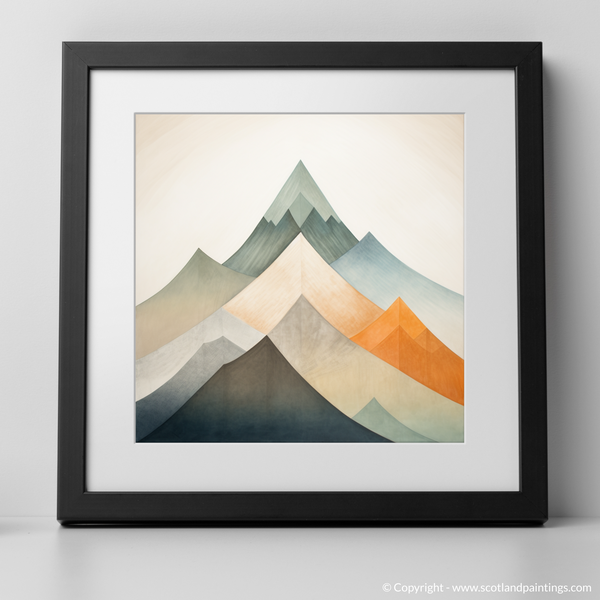 Framed version of Glen Coe