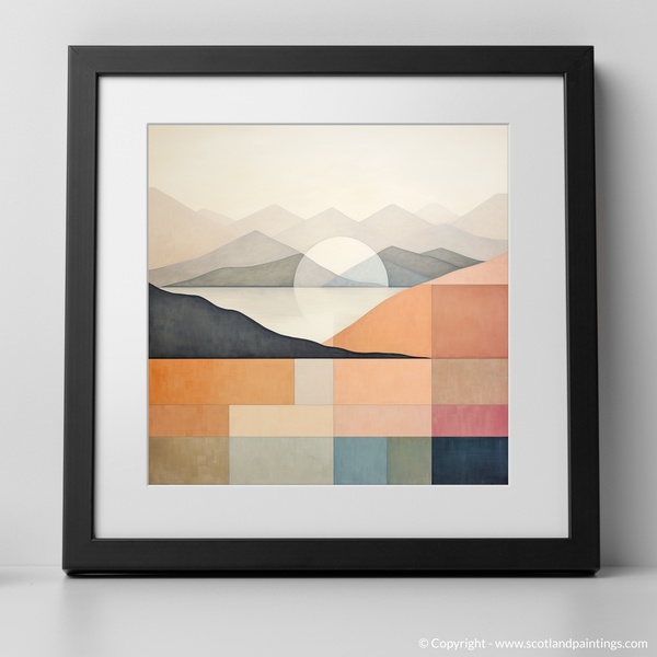 Framed version of Loch Lomond