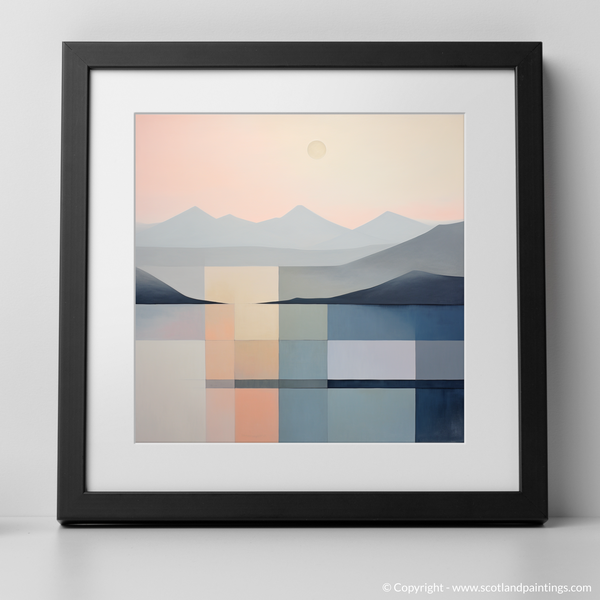 Framed version of Loch Lomond