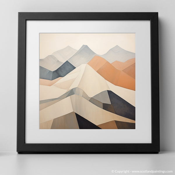 Framed version of Glen Coe