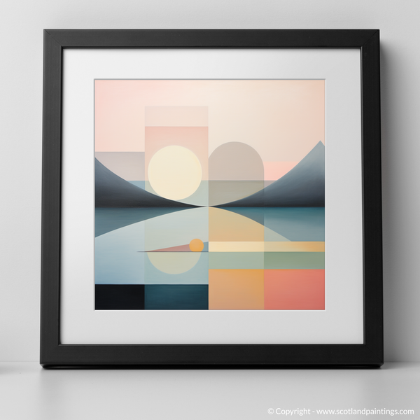 Framed version of Loch Lomond