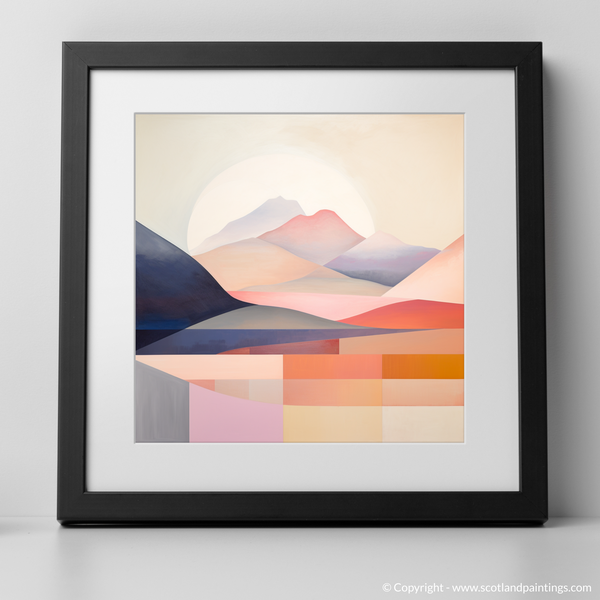 Framed version of Glen Coe