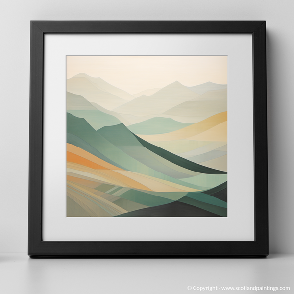 Framed version of Glen Coe