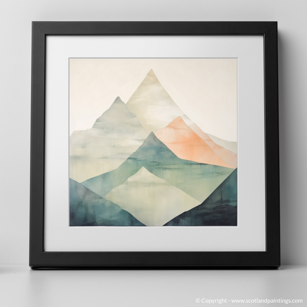 Framed version of Glen Coe