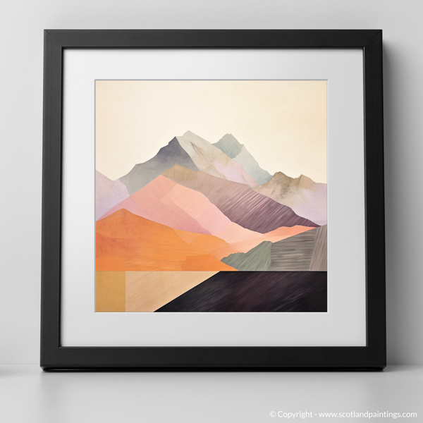 Framed version of Glen Coe