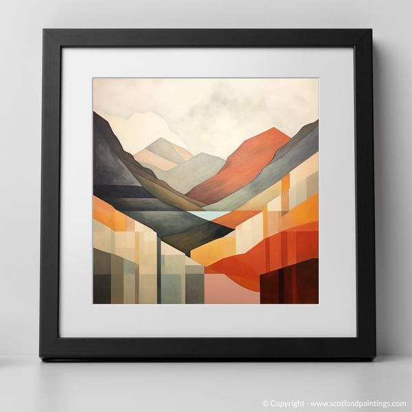 Framed version of Glen Coe