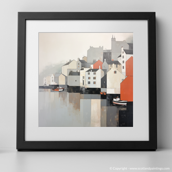 Framed version of Portree Harbour