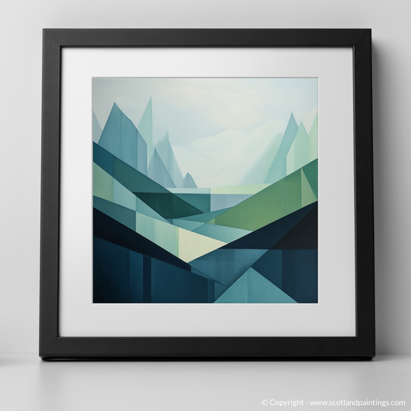 Framed version of Glen Coe