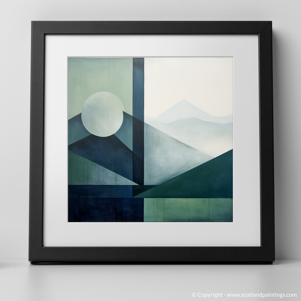 Framed version of Glen Coe