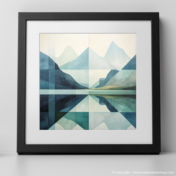 Framed version of Glen Coe