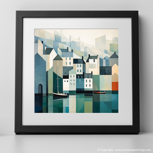 Framed version of Portree Harbour