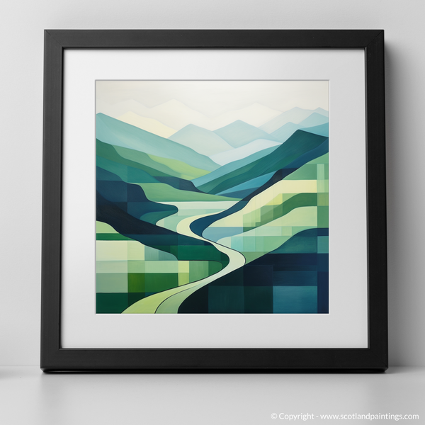 Framed version of Glen Coe