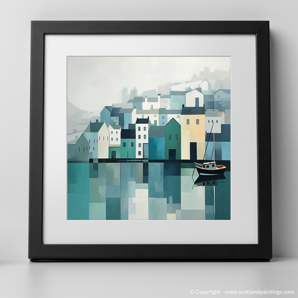 Framed version of Portree Harbour