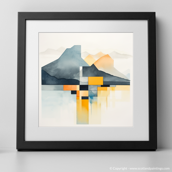 Framed version of Isle of Skye