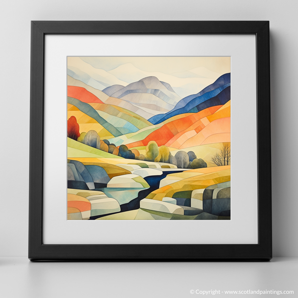 Framed version of Glen Coe