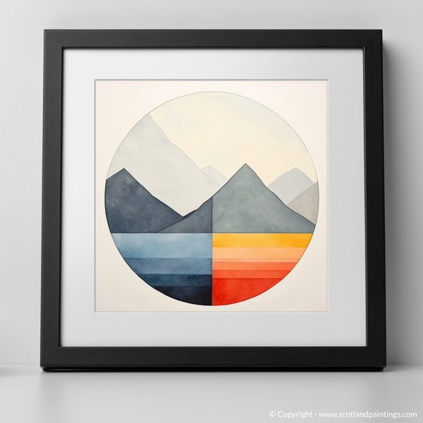 Framed version of Isle of Skye