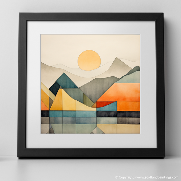 Framed version of Isle of Skye