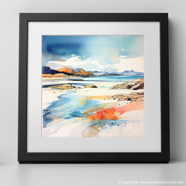 Framed version of Camusdarach Beach