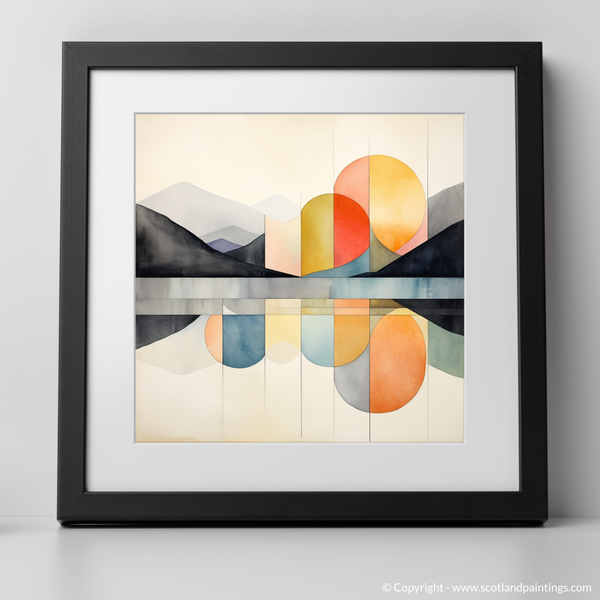 Framed version of Loch Morar