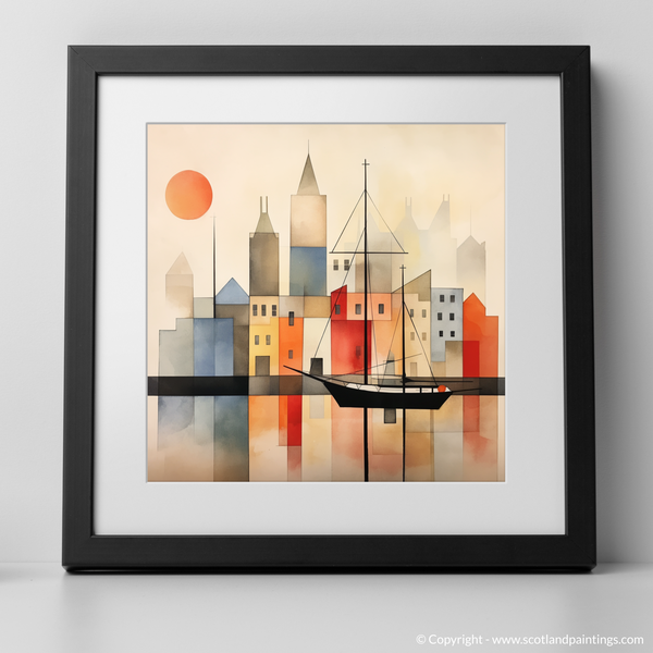 Framed version of Kirkwall Harbour