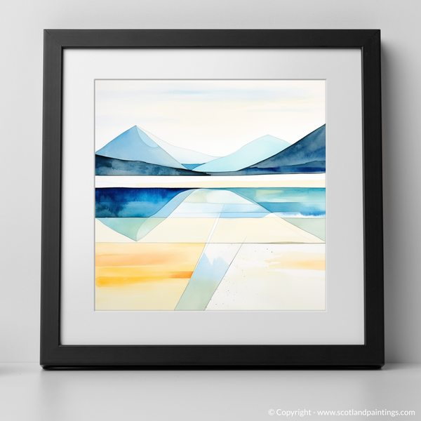 Framed version of Luskentyre Sands