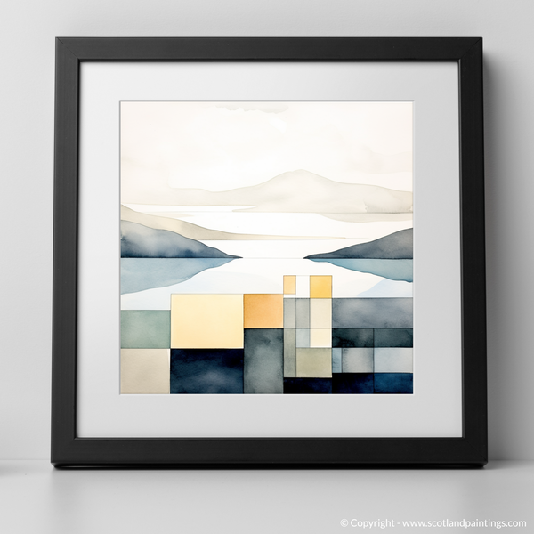 Framed version of Isle of Barra