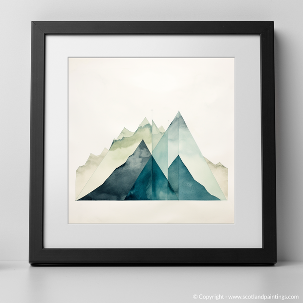 Framed version of Glen Coe