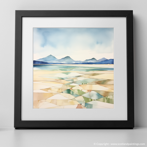 Framed version of Silver Sands of Morar