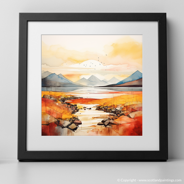 Framed version of Luskentyre Sands