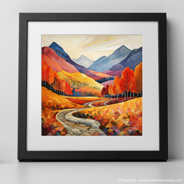 Framed version of Glen Shiel