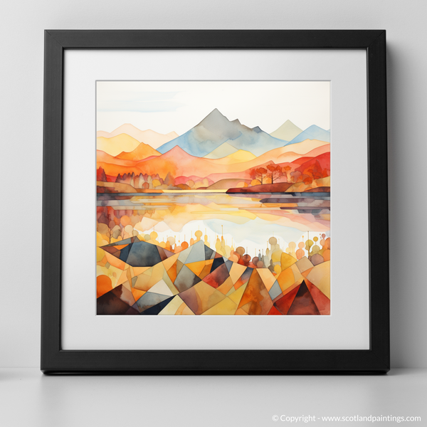 Framed version of Isle of Mull