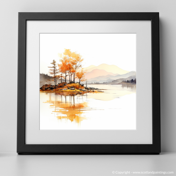 Framed version of Loch Morar