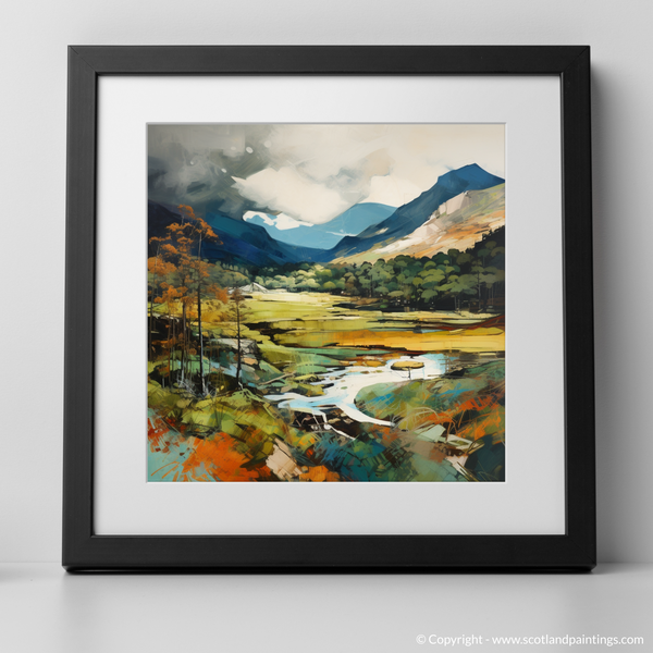 Framed version of Glen Affric