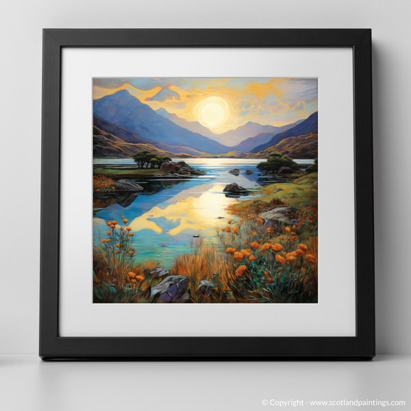 Framed version of Loch Shiel