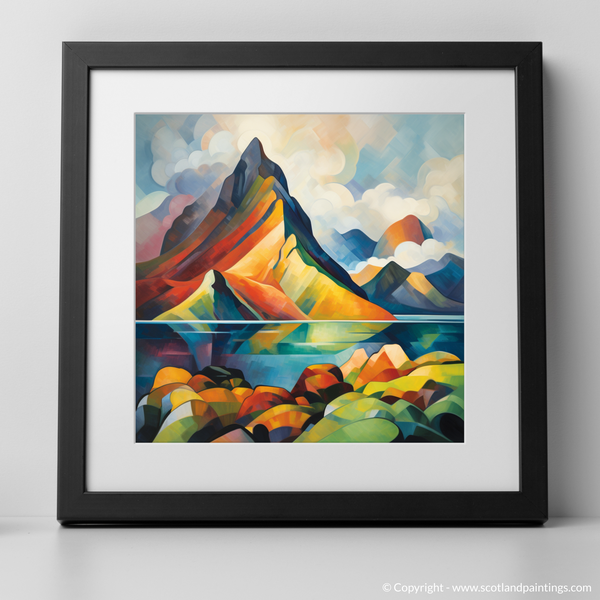 Framed version of Sgurr Alasdair