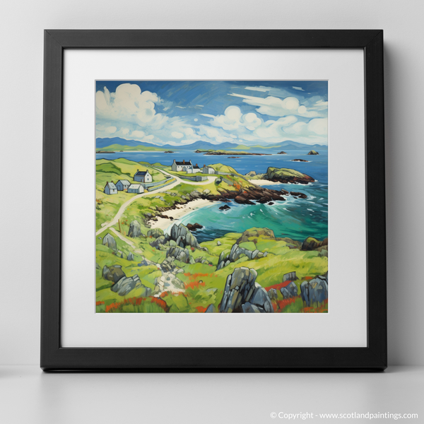 Framed version of Isle of Iona