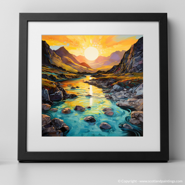 Framed version of Isle of Skye