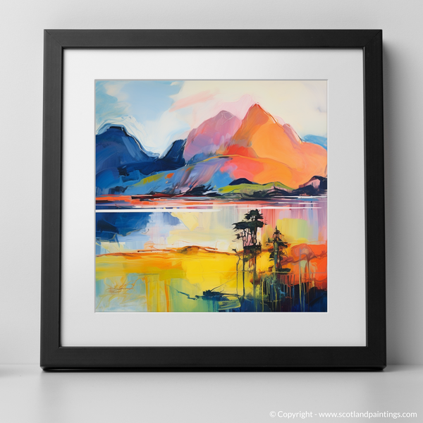 Framed version of Plockton