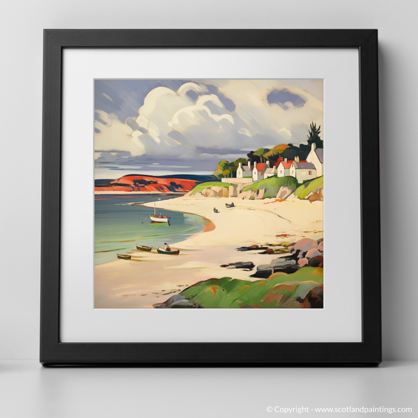 Framed version of Largo Bay