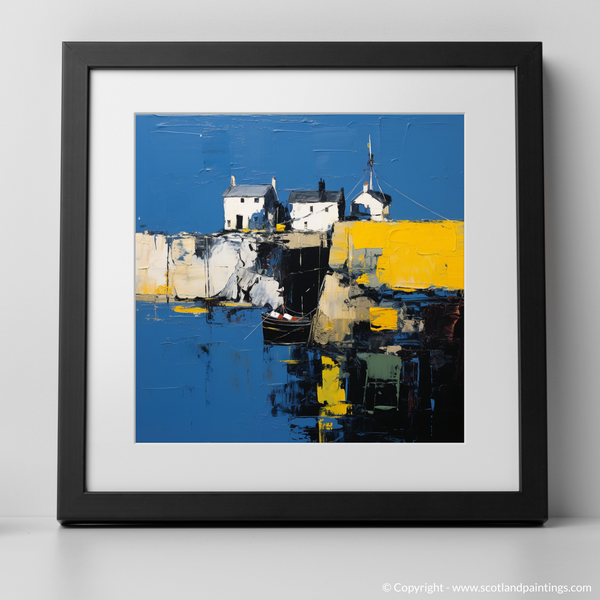 Framed version of Portsoy Harbour